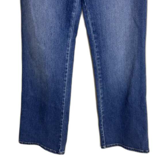 KanCan Jeans Women 11/29 Blue High Rise Flare Stretch Denim Medium Wash wide leg - Picture 3 of 10